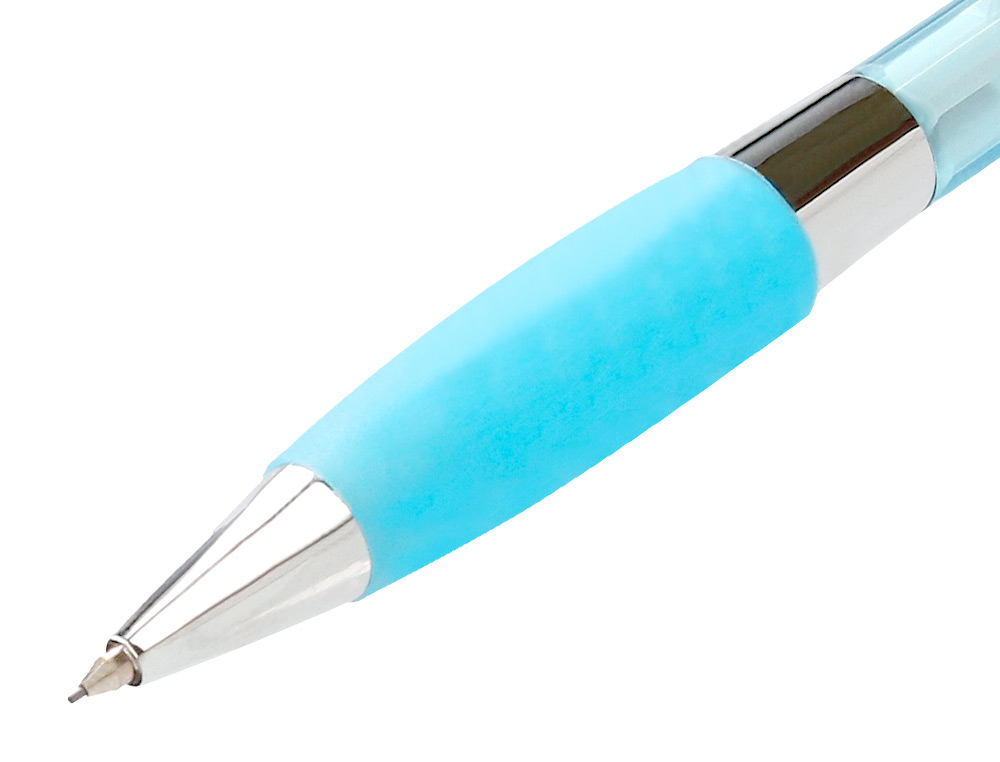 PORTAMINAS LIDERPAPEL 0,5 MM CON GOMA Y SUJECION SOFT COLORES SURTIDOS
