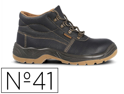 BOTA DE SEGURIDAD PAREDES S3 NEGRO TALLA 41