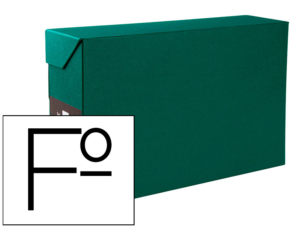CAJA TRANSFERENCIA LIDERPAPEL FOLIO VERDE