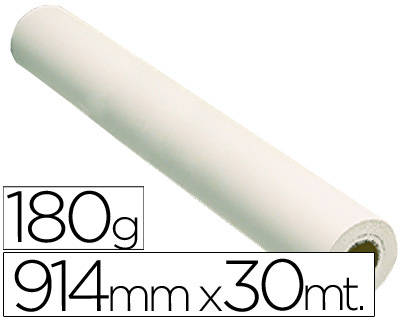 PAPEL REPROGRAFIA FOTOGRAFICO 180 GRS.PARA PLOTTER PAPEL FOTOGRAFICO BLAN.MATE 914X30 MTS 2880 DPI